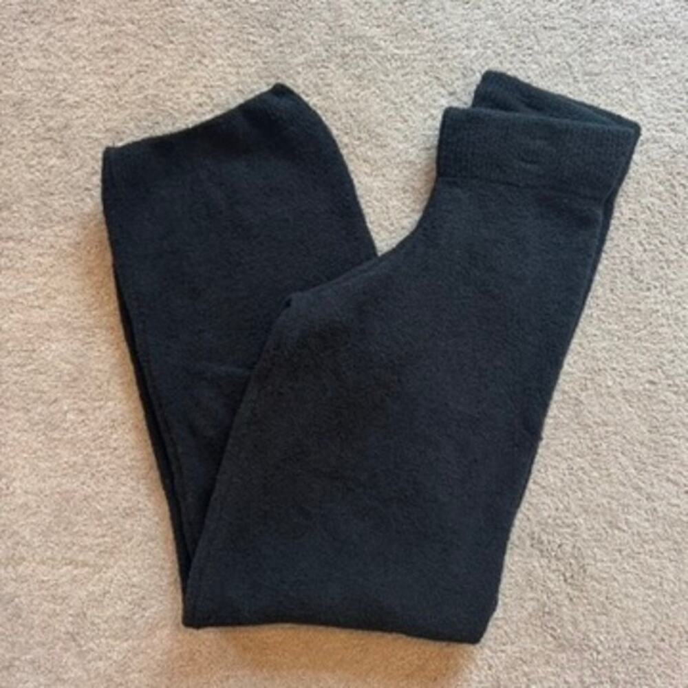 SKIMS Cozy Knit Straight Pant Onyx Black Size Small NWT Sold Out Retail $88 - Picture 2 of 9